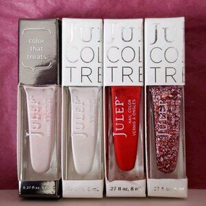 Julep Nail Polish - Classic Red, Neutral Pinks and Glitter